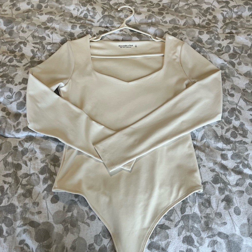 Abercrombie & Fitch Cream/White Bodysuit
